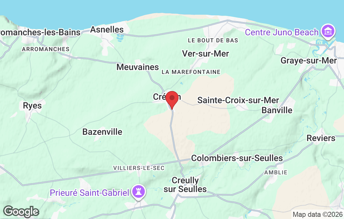 9 Rte de Creully, 14480 Crépon, France