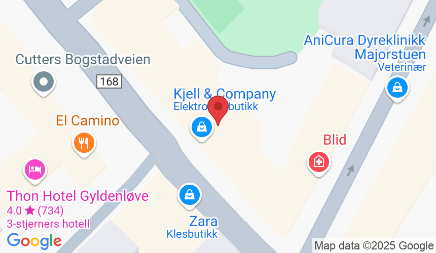 Bogstadveien 15A, 0355 Oslo, Norge