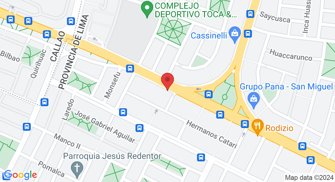 Av. de la Marina 3423, San Miguel 15087, Perú