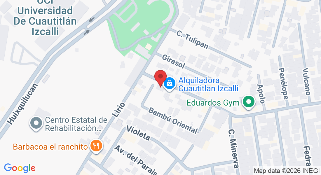 Bambú Oriental 2, Santa Rosa de Lima, 54740 Cuautitlán Izcalli, Méx., México