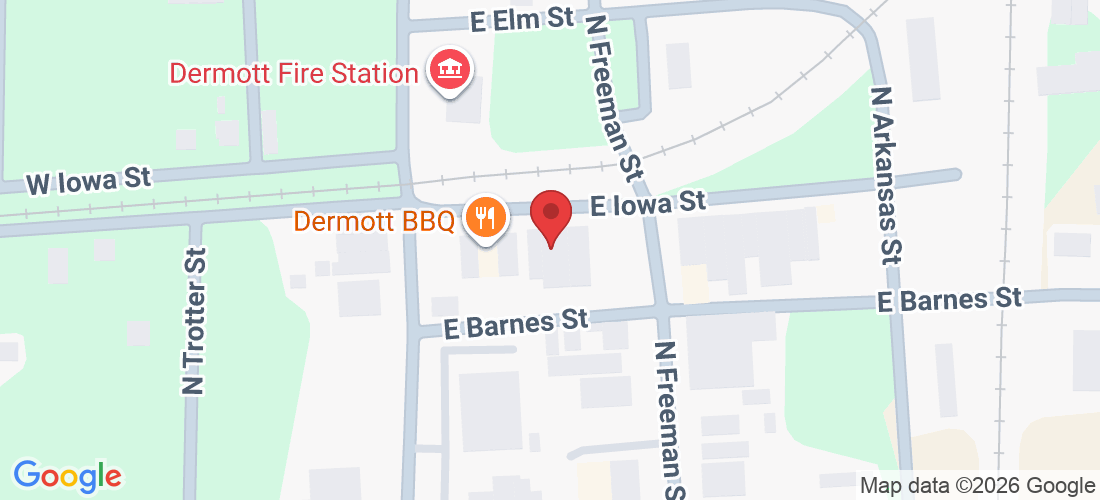 115 E Iowa St, Dermott, AR 71638, USA