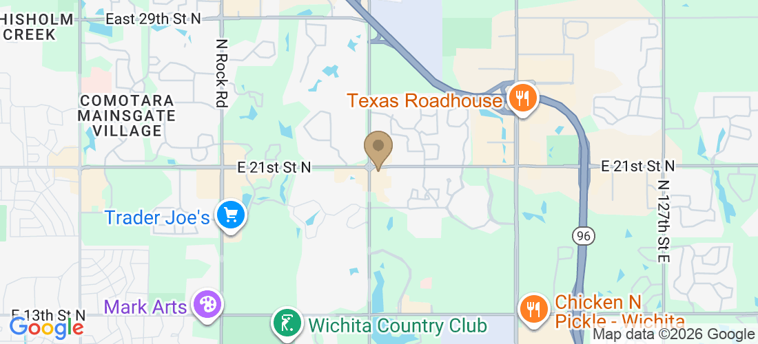 9719 E 21st St N, Wichita, KS 67206, USA