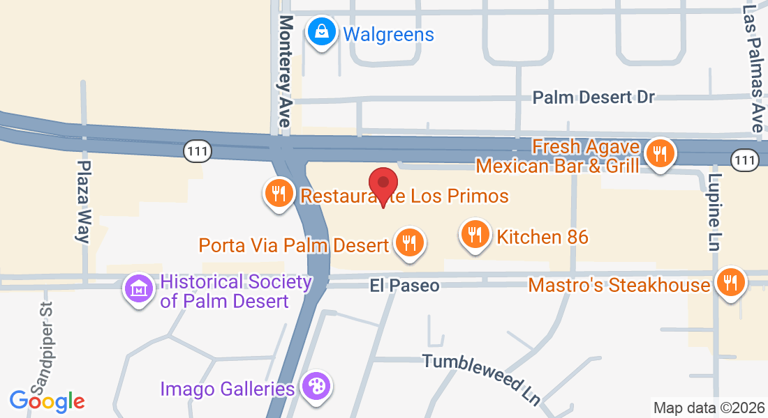 73101 CA-111 suite 4, Palm Desert, CA 92260, USA