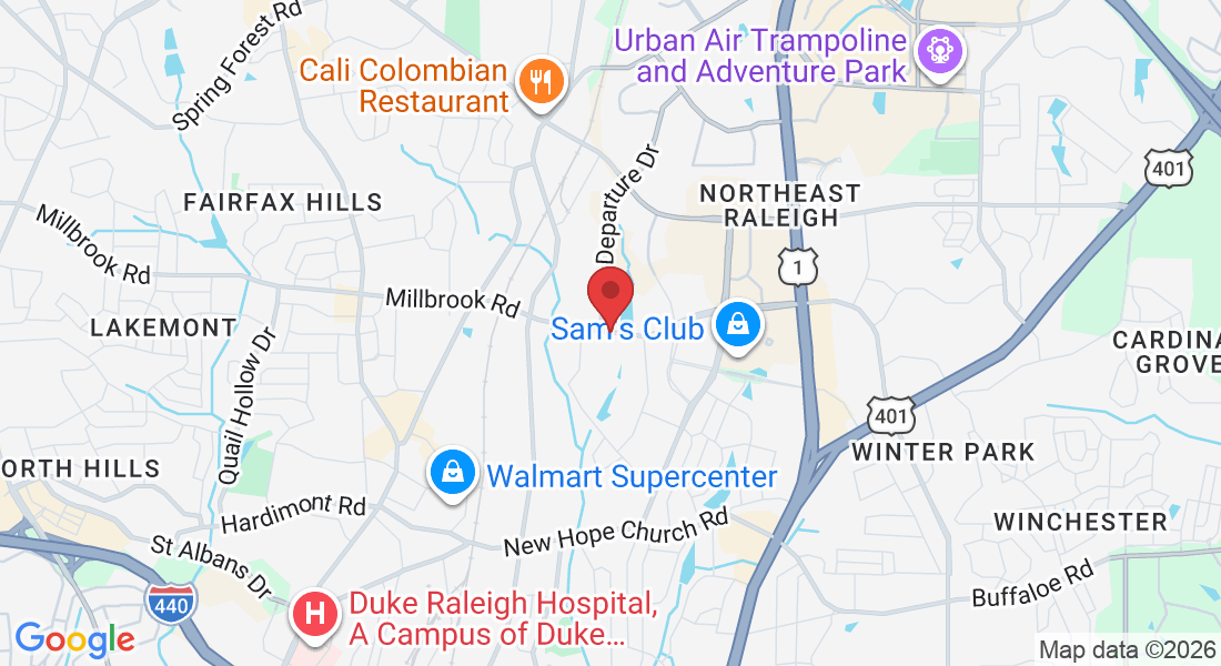 2411 E Millbrook Rd, Raleigh, NC 27604, USA