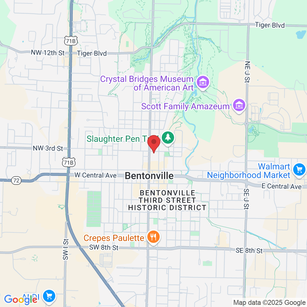 220 NW A St, Bentonville, AR 72712, USA