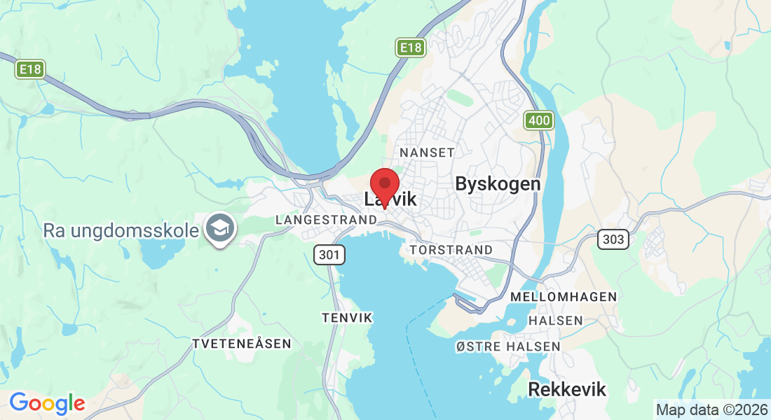 Nedre Torggate 1, 3256 Larvik, Norway