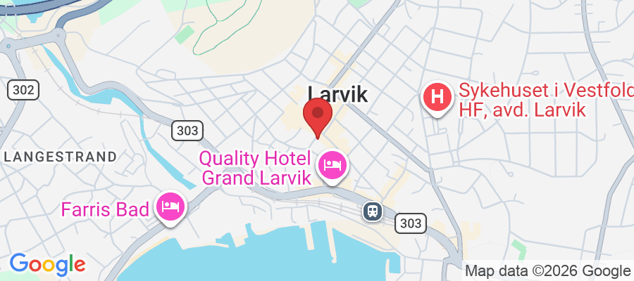 Nedre Torggate 1, 3256 Larvik, Norway