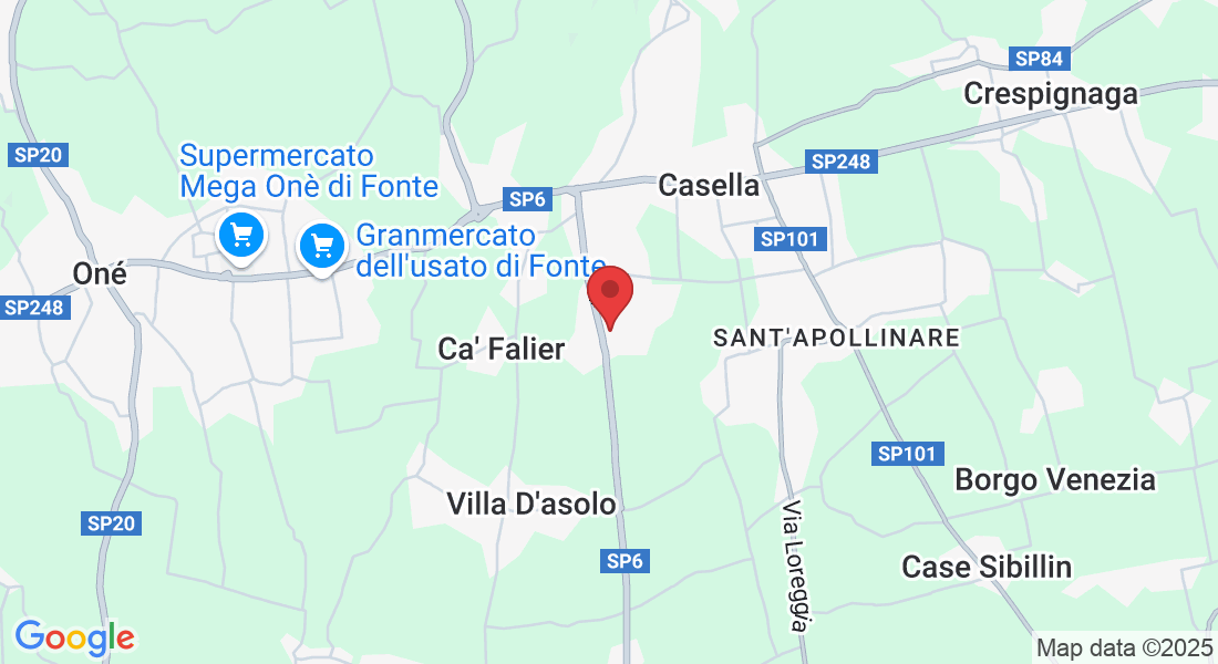 Via Enrico Fermi, 30/A, 31011 Asolo TV, Italia