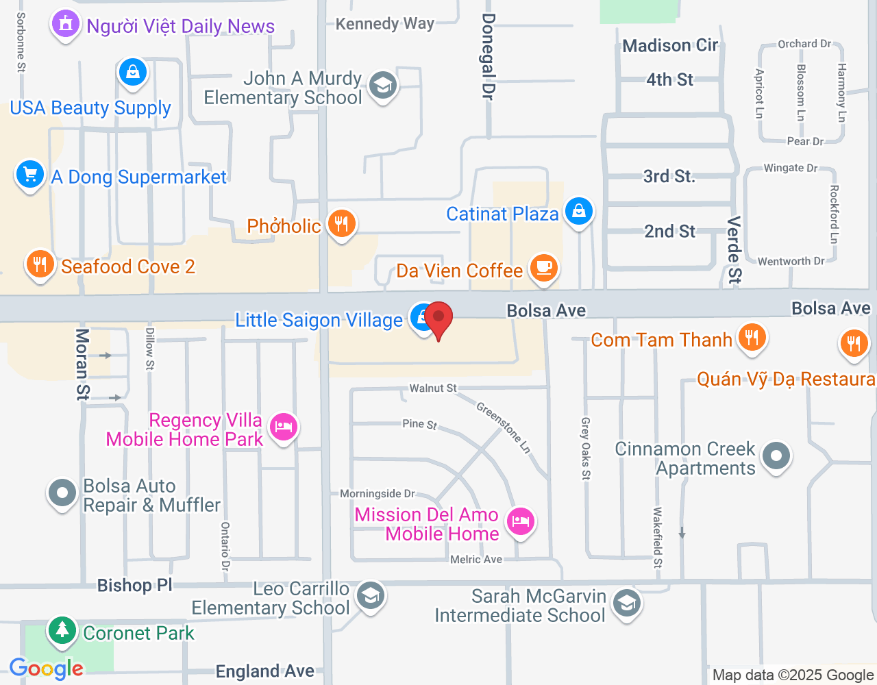 9550 Bolsa Ave, Westminster, CA 92683, USA