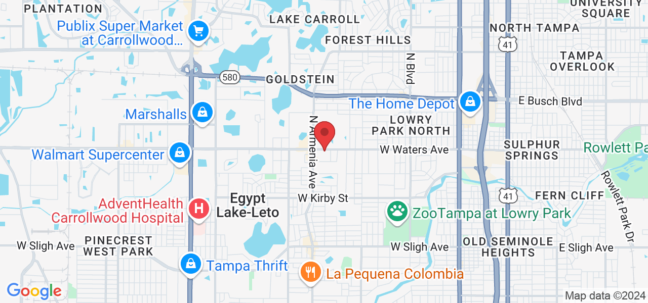 2310 W Waters Ave suite a, Tampa, FL 33604, EE. UU.
