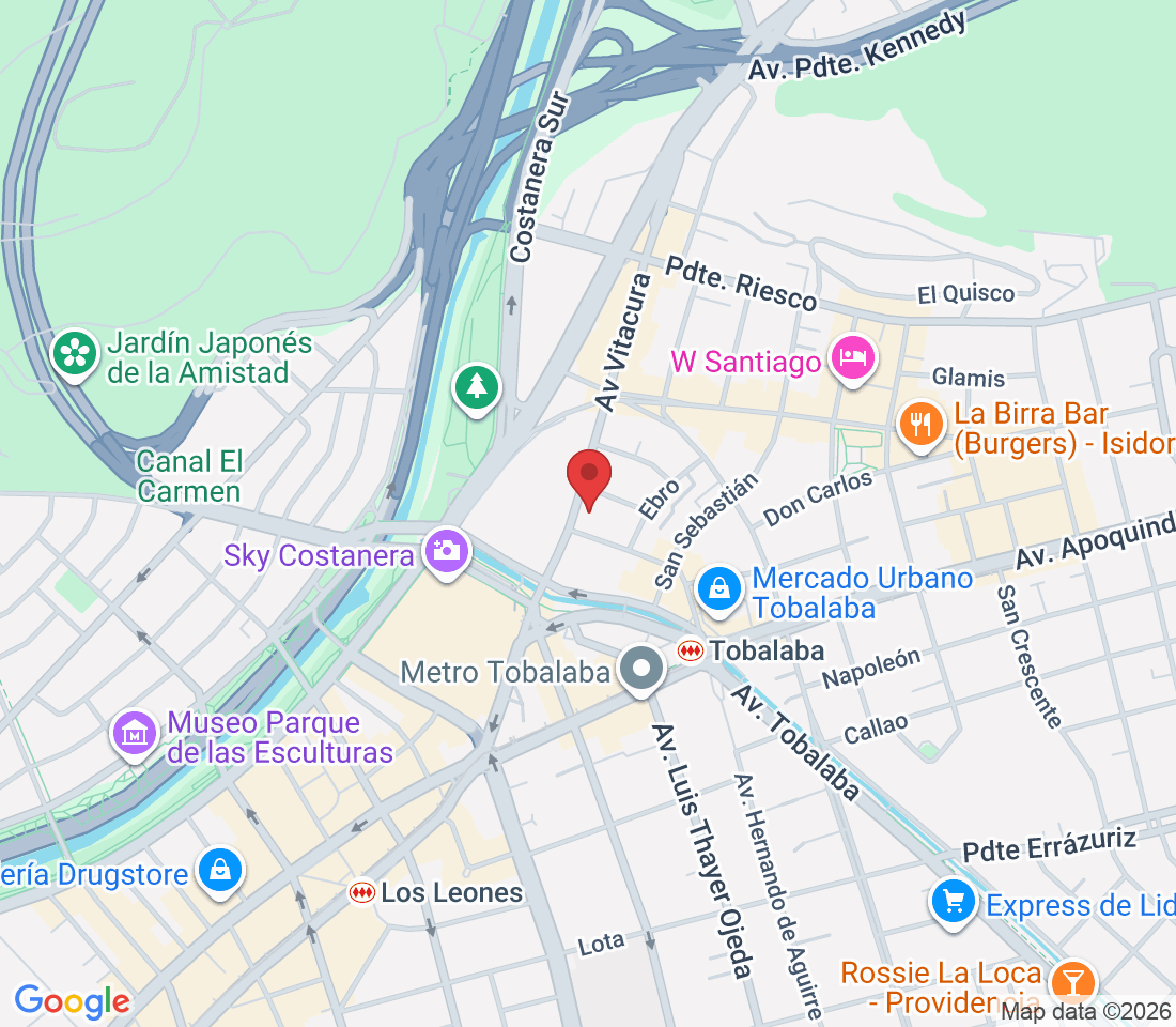 Av Vitacura 2727, 7550690 Las Condes, Región Metropolitana, Chile