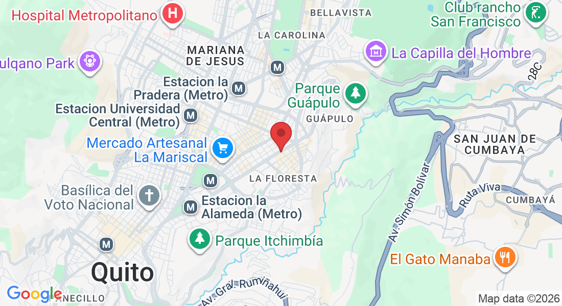 Ave 12 de Octubre y Luis Cordero 1820 y, 170525 Quito, Ecuador