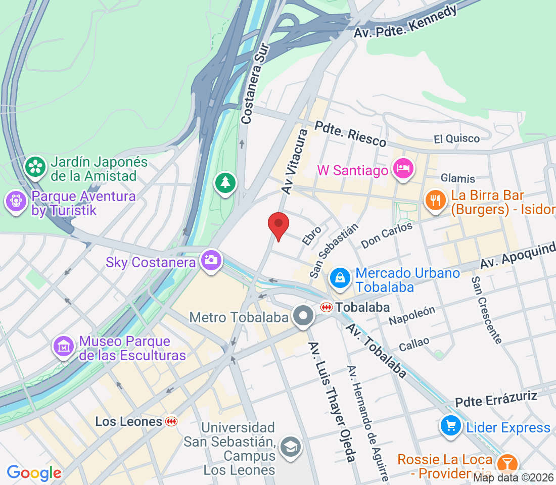 Av Vitacura 2727, 7550690 Las Condes, Región Metropolitana, Chile