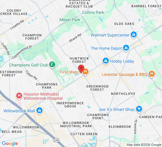 13231 Champion Forest Dr Suite 404, Houston, TX 77069, USA