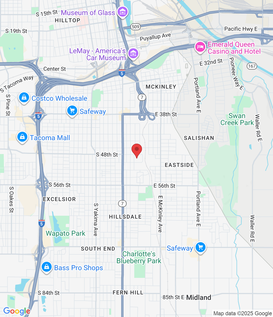 4824 E C St, Tacoma, WA 98404, USA