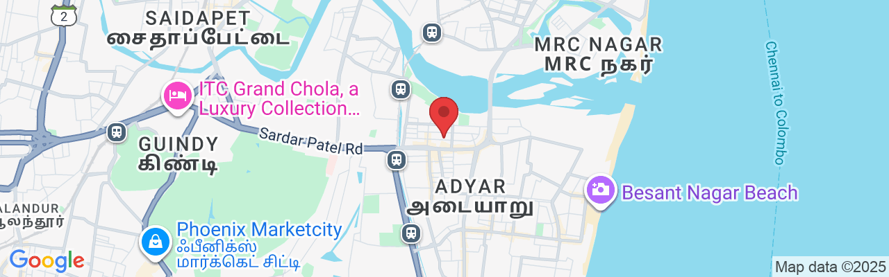 Anand Flats, Second Main Rd, Gandhi Nagar, Adyar, Chennai, Tamil Nadu 600020, India