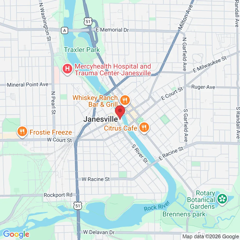 19 W Milwaukee St, Janesville, WI 53548, USA