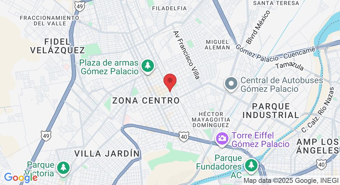 Av. Francisco I. Madero, Centro, 35000 Gómez Palacio, Dgo., México