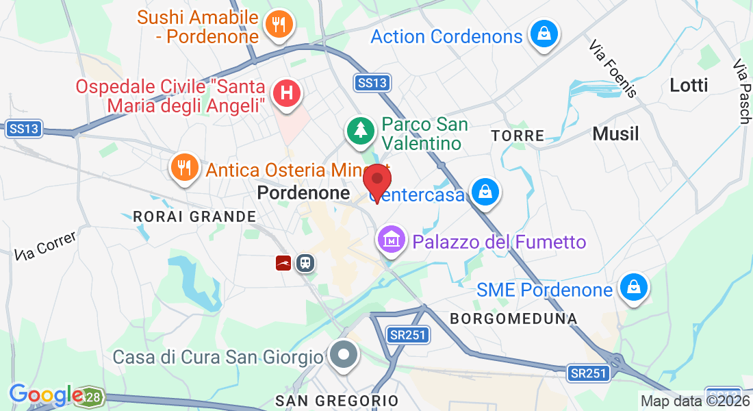 Via Vallona, 17, 33170 Pordenone PN, Italia