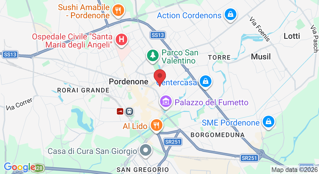 Via Vallona, 17/A, 33170 Pordenone PN, Italia