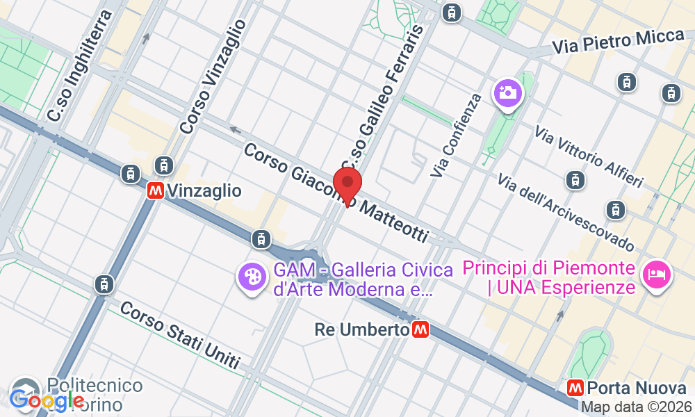 C.so Galileo Ferraris, 31, 10121 Torino TO, Italia