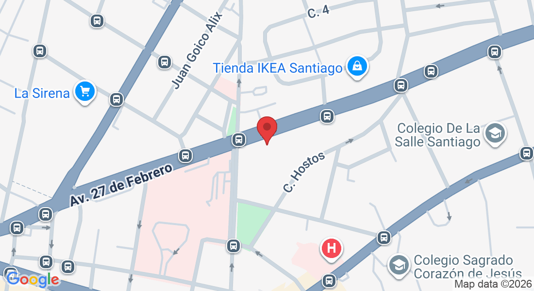 Av. 27 de Febrero, Santiago de los Caballeros 51000, Dominican Republic