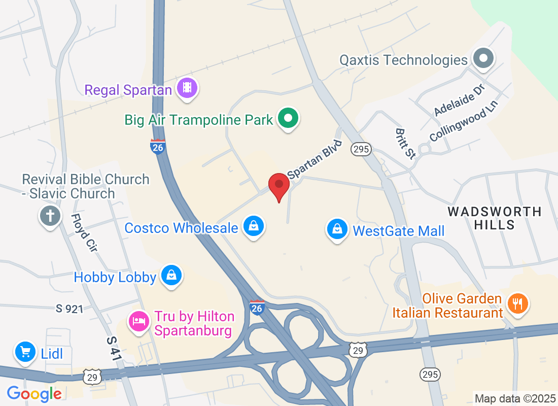 775 Spartan Blvd Suite 100, Spartanburg, SC 29301, USA