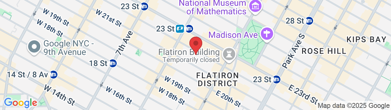 34 W 22nd St 2nd floor, New York, NY 10010, USA