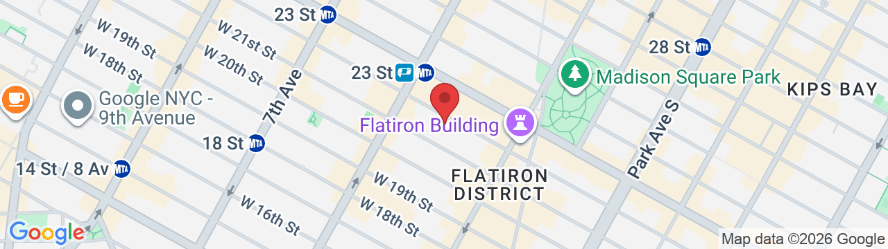 34 W 22nd St 2nd floor, New York, NY 10010, USA