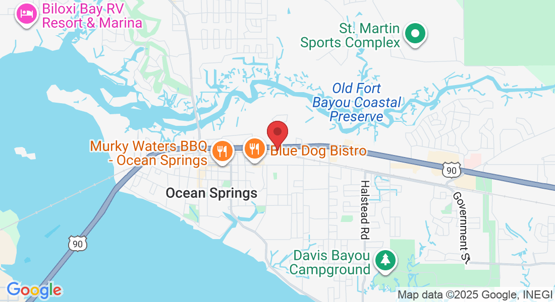 1626 Bienville Blvd, Ocean Springs, MS 39564, USA
