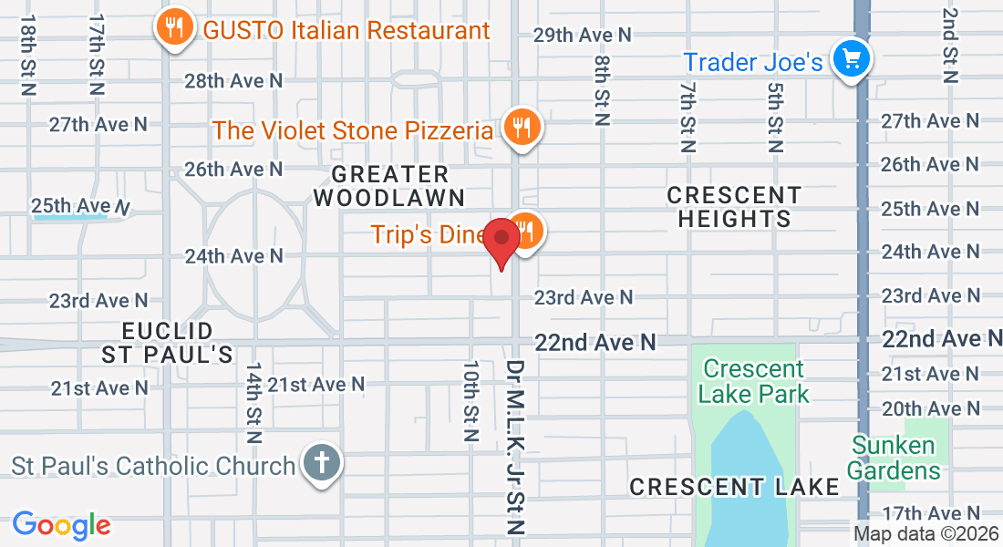 2370 Dr M.L.K. Jr St N, St. Petersburg, FL 33704, USA