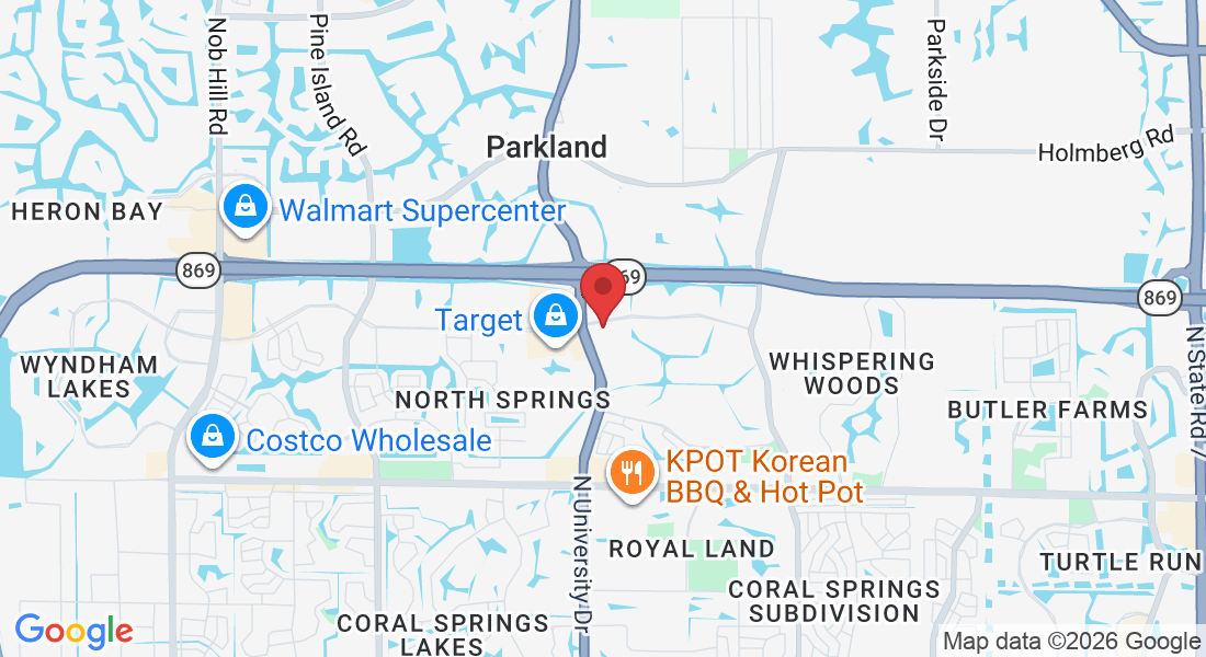 5571 N University Dr, Coral Springs, FL 33067, USA