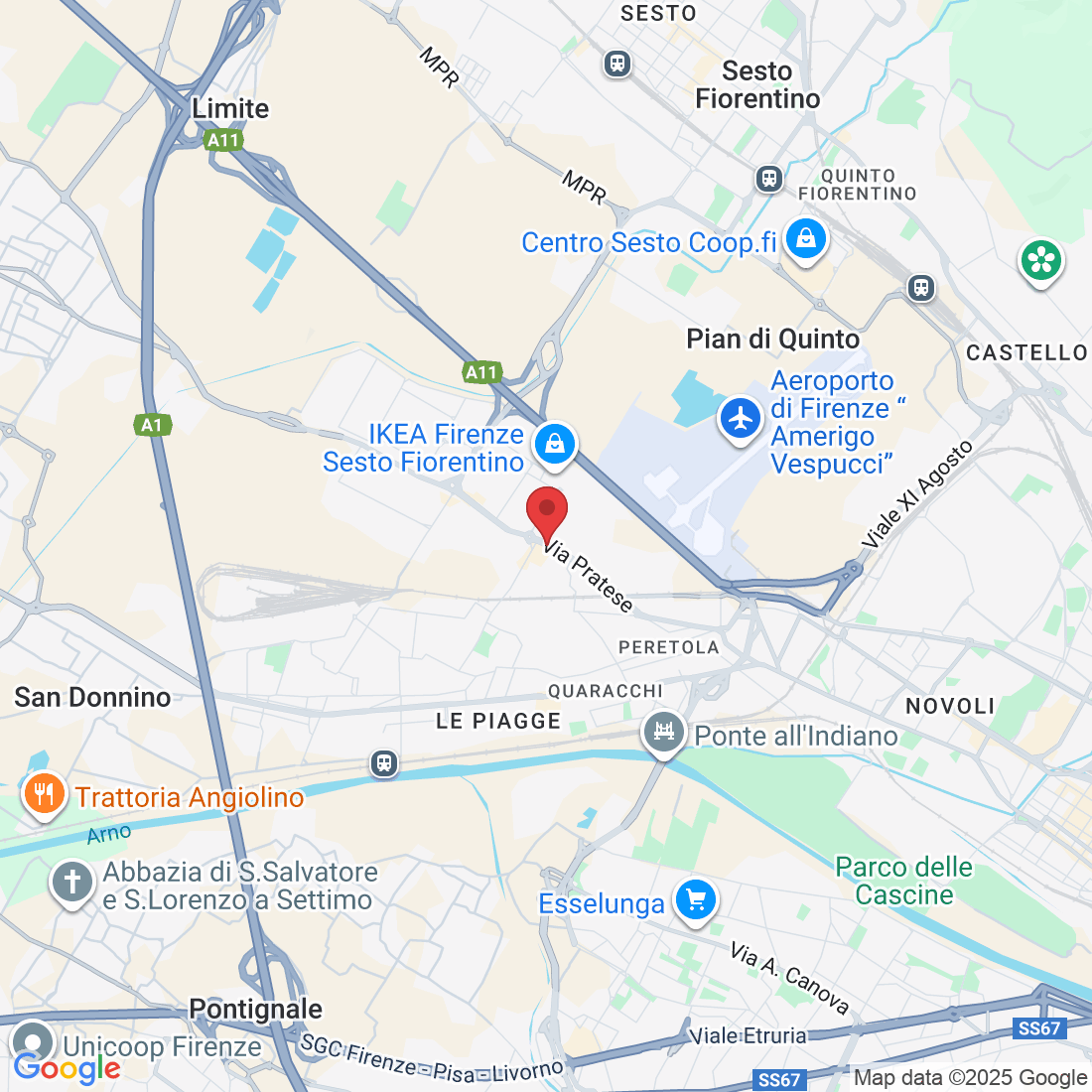 Via Pratese, 177, 50145 Firenze FI, Italy