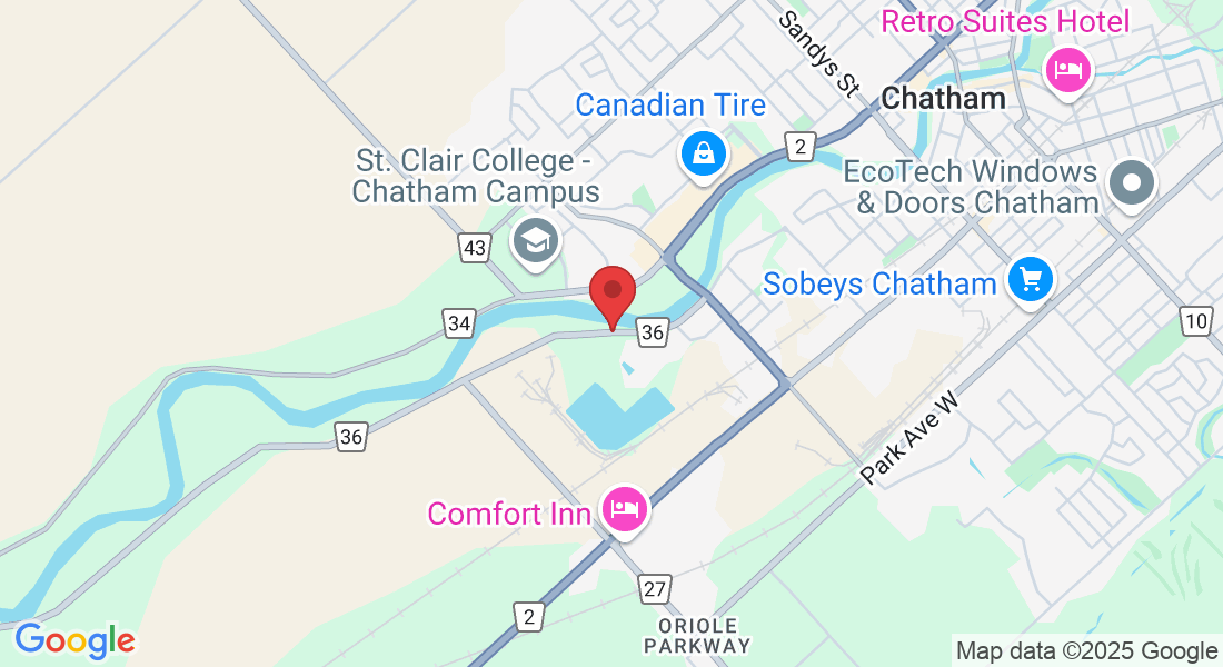 405 Riverview Dr, Chatham, ON N7M 5J5, Canada