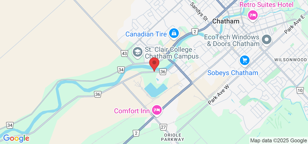405 Riverview Dr, Chatham, ON N7M 5J5, Canada
