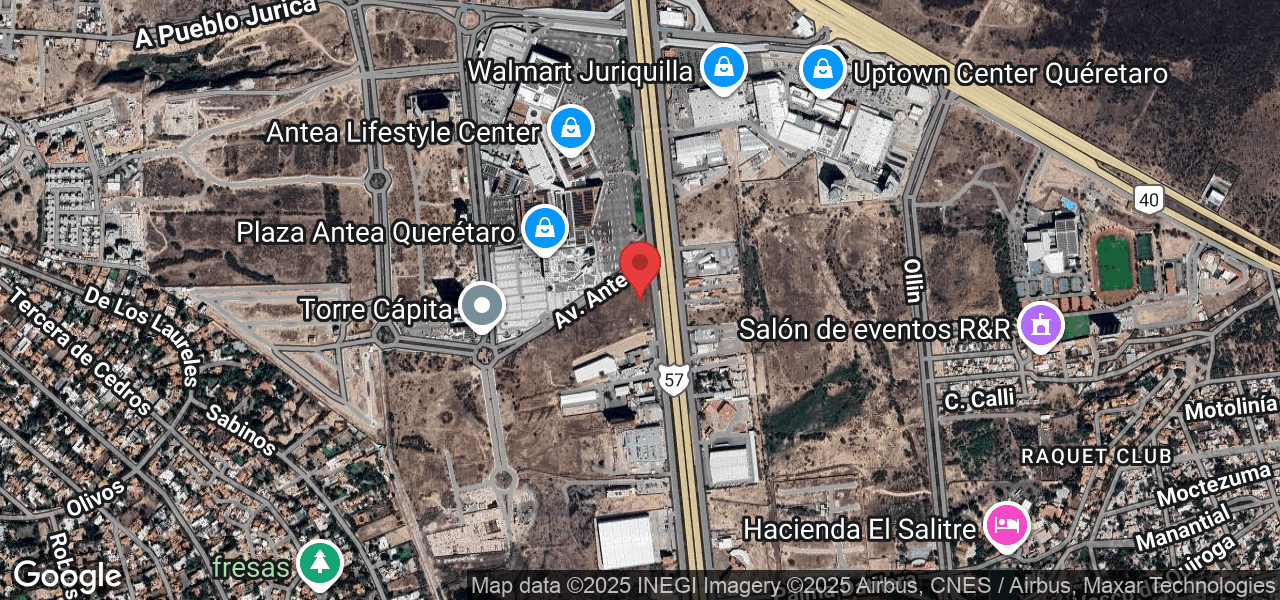 MHC8+R5Q, Santiago de Querétaro, Qro., México