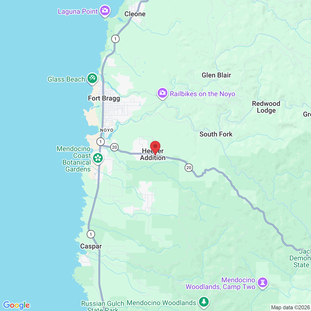 30801 CA-20, Fort Bragg, CA 95437, USA