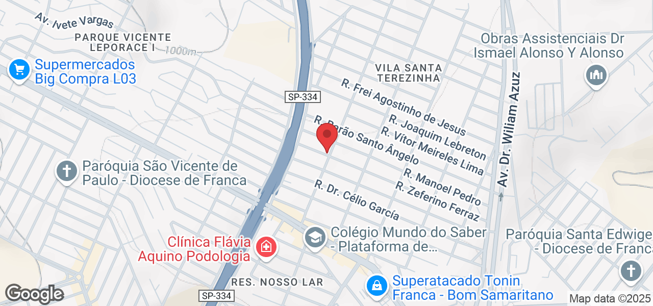 R. José Maria Jacinto Rebelo, 5431 - Jardim Redentor, Franca - SP, 14409-267, Brasil
