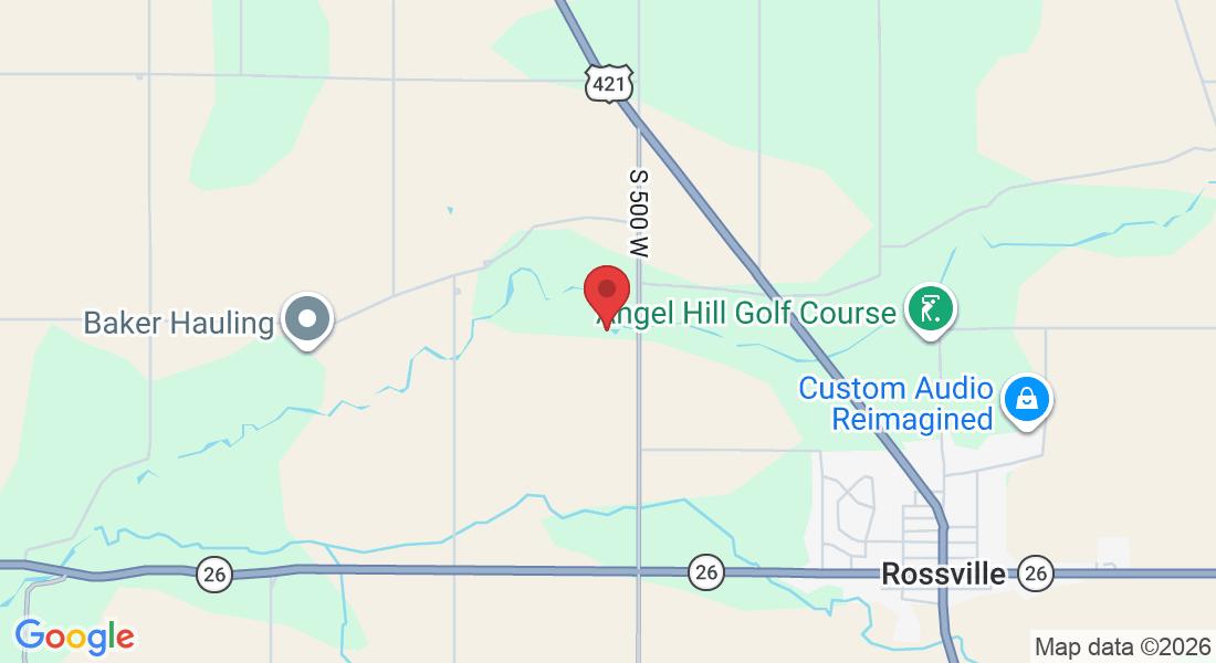 9950 N Co Rd 600 W, Rossville, IN 46065, USA