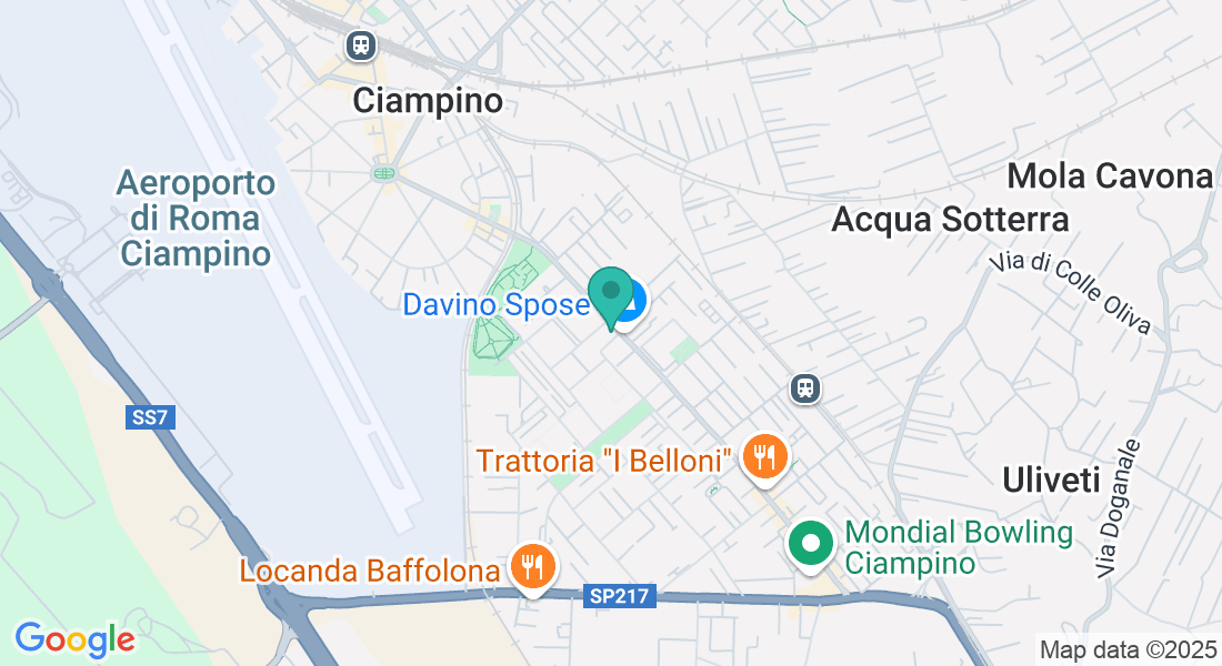 Via Mura dei Francesi, 179/B, 00043 Ciampino RM, Italia