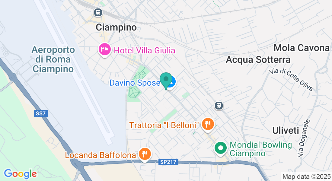 Via Mura dei Francesi, 179/B, 00043 Ciampino RM, Italia