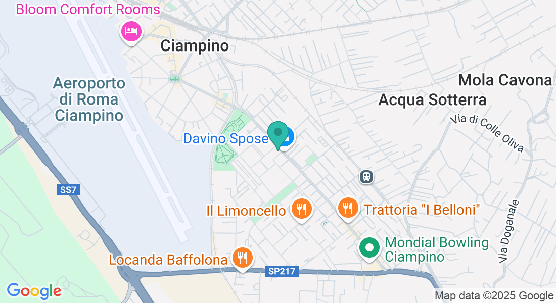 Via Mura dei Francesi, 179/B, 00043 Ciampino RM, Italia