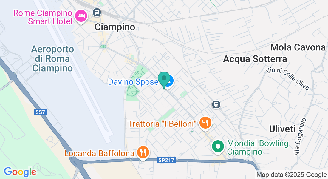 Via Mura dei Francesi, 179/B, 00043 Ciampino RM, Italia
