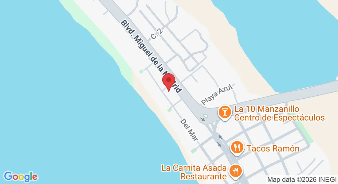Blvr. Miguel de la Madrid Hurtado 815, Playa Azul Salagua, 28218 Manzanillo, Col., México