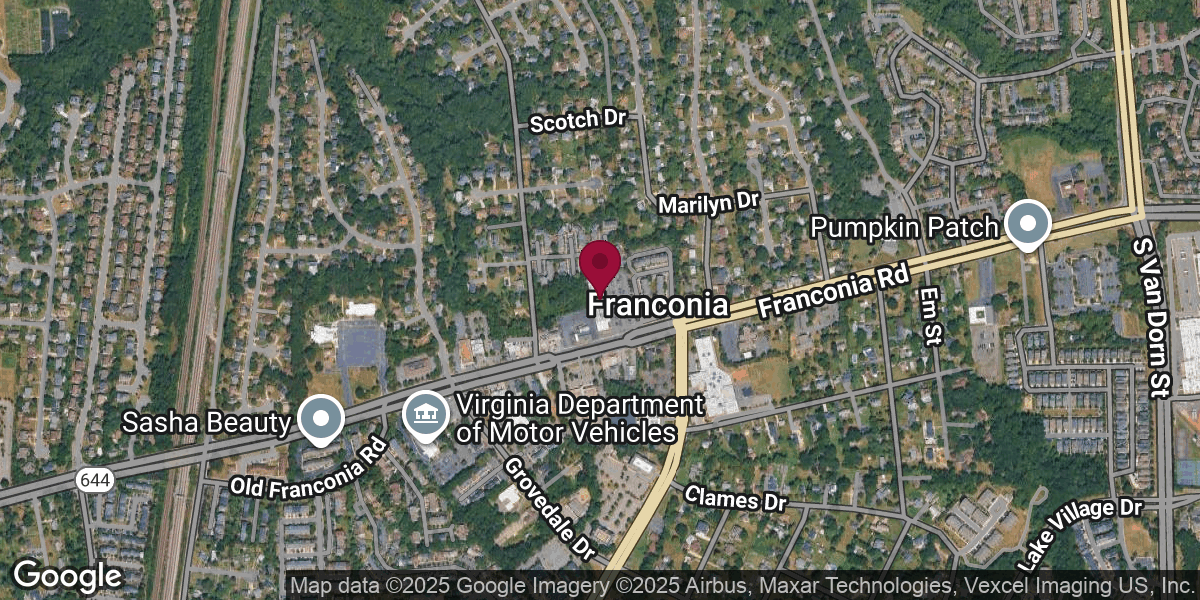 6118 Franconia Rd, Franconia, VA 22310, USA