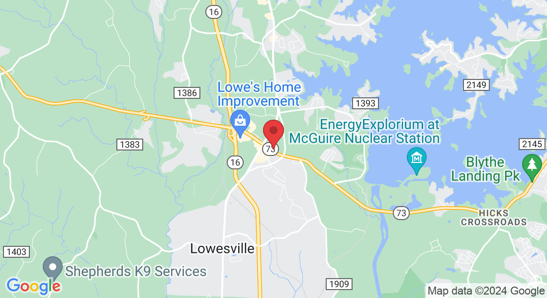 7505 NC-73 suite a, Denver, NC 28037, USA