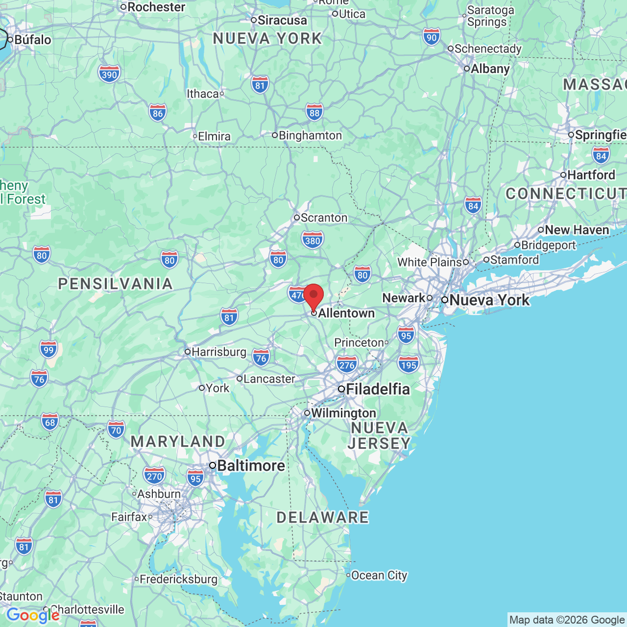 34 S 10th St, Allentown, PA 18102, EE. UU.