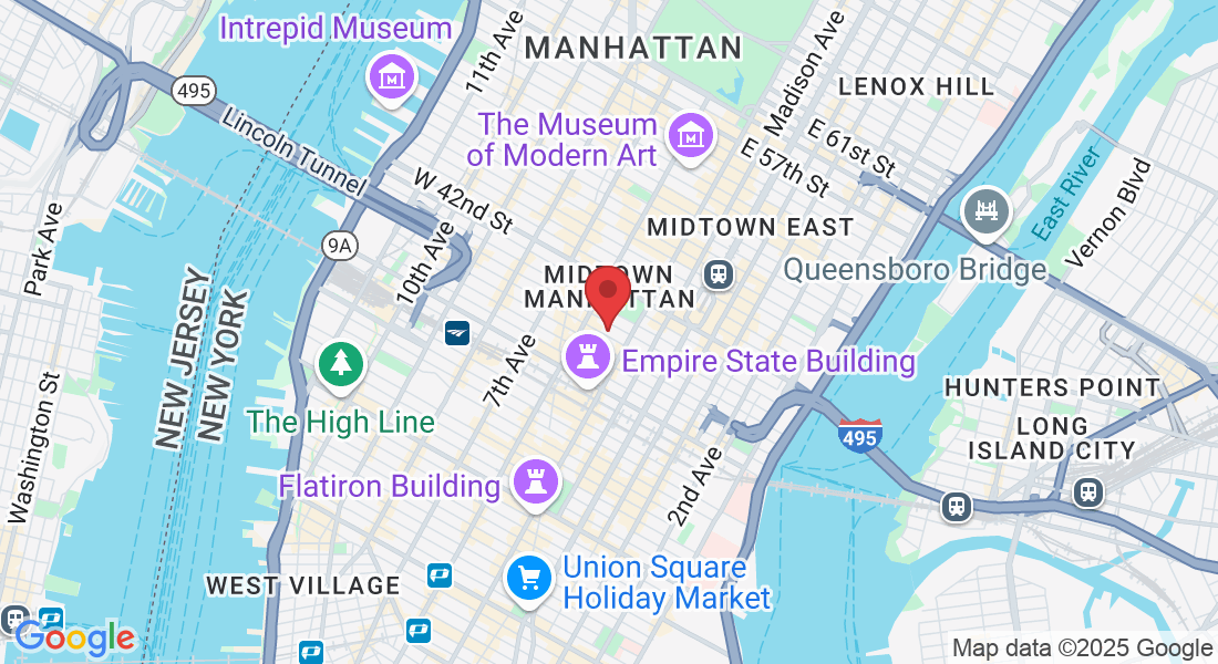 25 W 38th St 29th floor, New York, NY 10018, USA