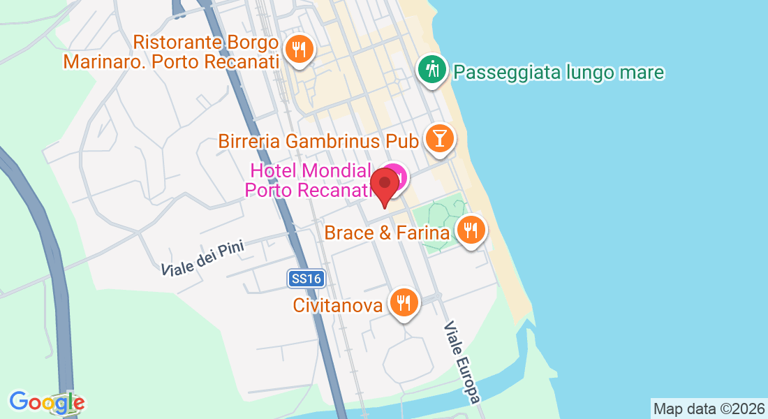 Via Kennedy, 8, 62017 Porto Recanati MC, Italia
