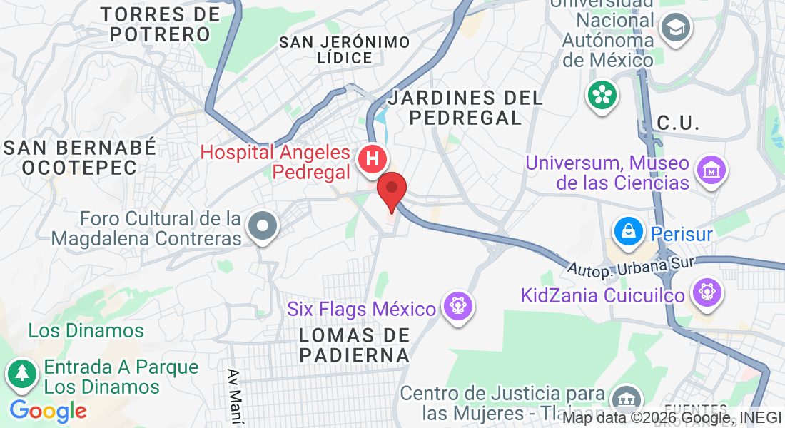 Periferico Sur 4091, Fuentes del Pedregal, Tlalpan, 14130 Ciudad de México, CDMX, México